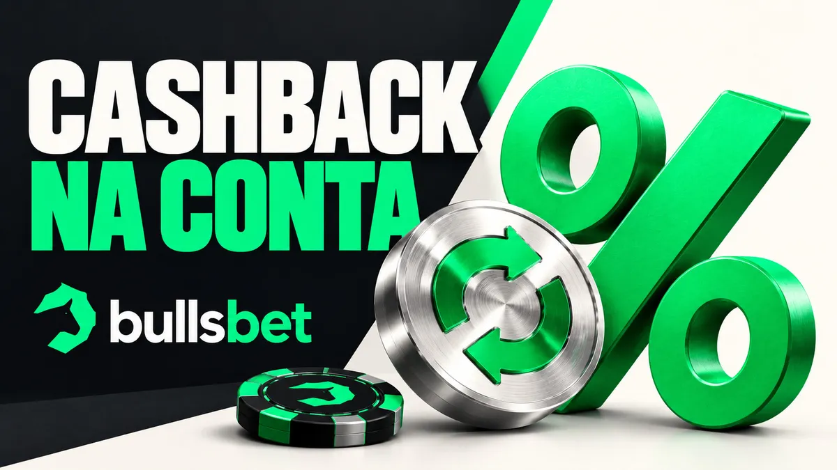 Bullsbet cashback diário e semanal de até 25%