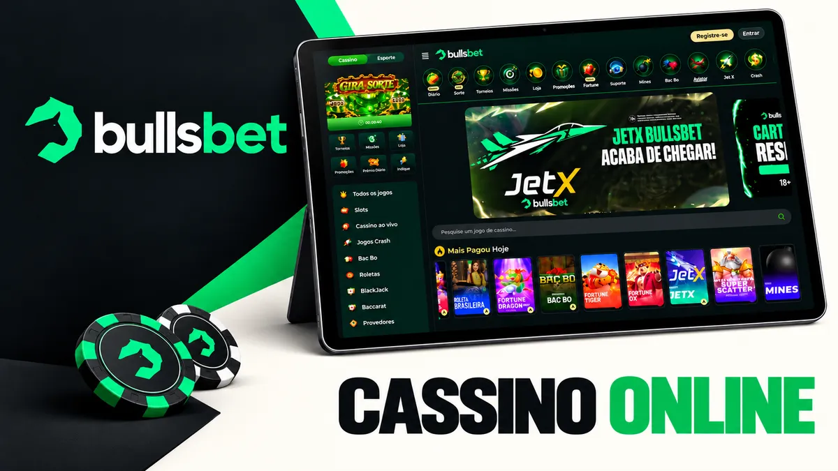 Bullsbet Cassino Online com Slots e Jogos ao Vivo